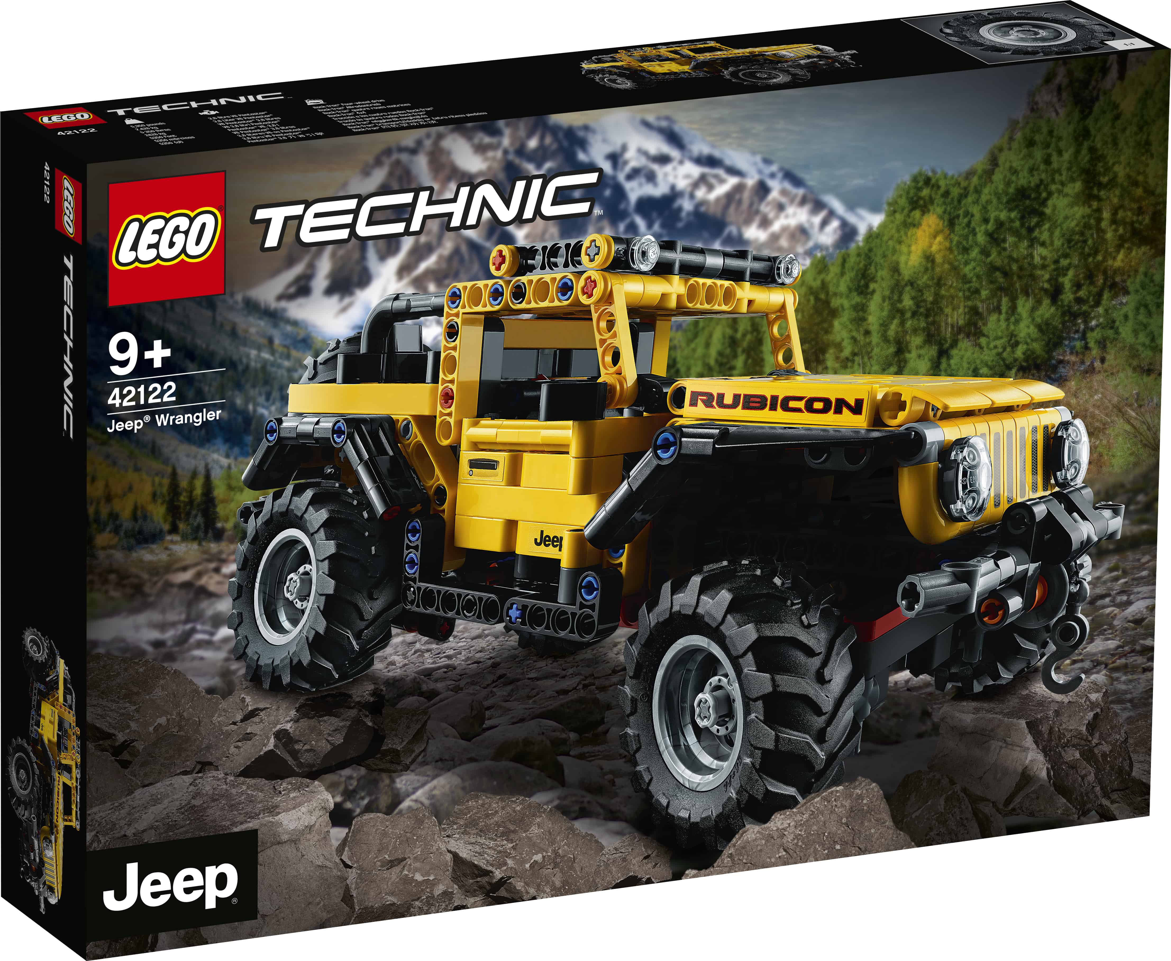 Lego 42122 technic jeep